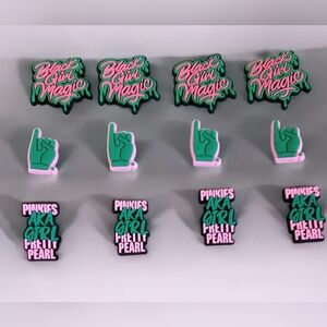 AKA Sorority Croc Charms